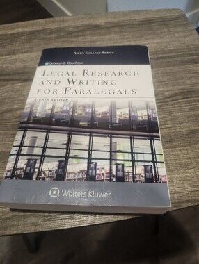 The Legal Research and Writing Handbook: A Basic Approach for Paralegals